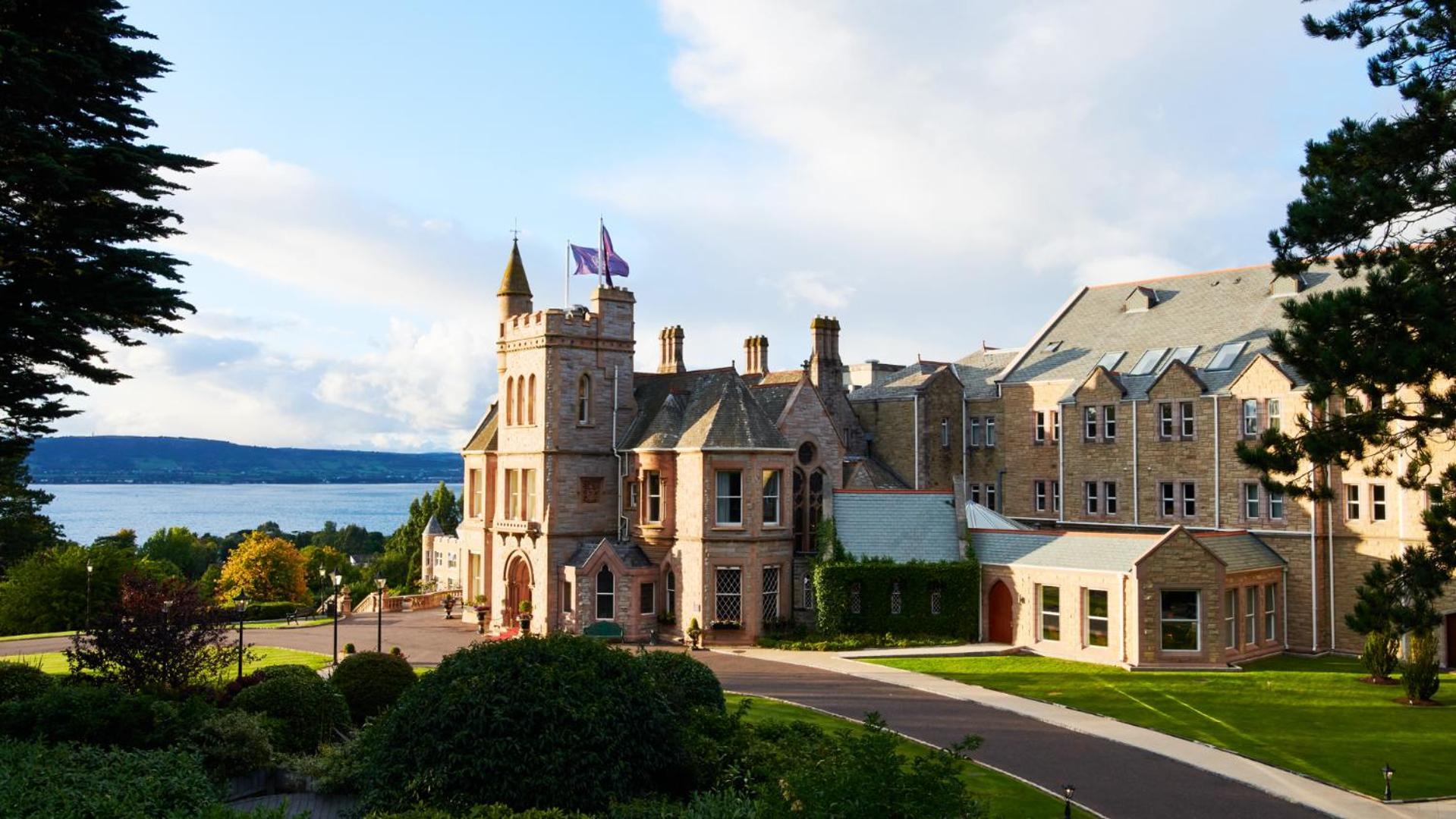 The Culloden Estate And Spa Холивуд Экстерьер фото The main hotel building